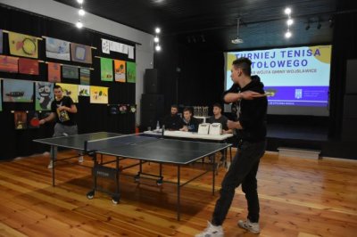 Turniej Tenisa Stołowego o Puchar Wójta Gminy Wojsławice